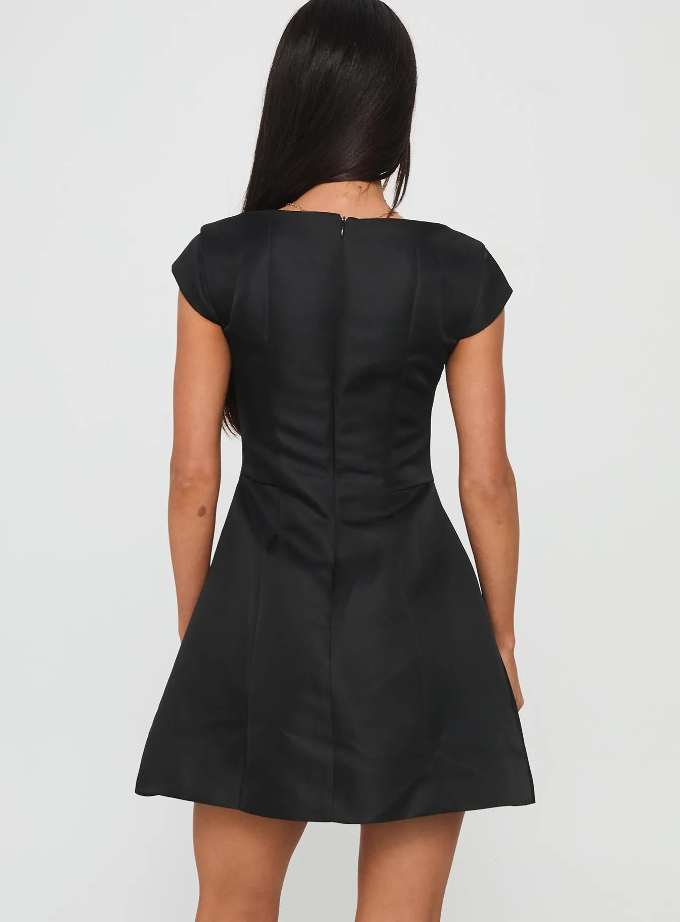 City Beat Mariza Mini Dress Black