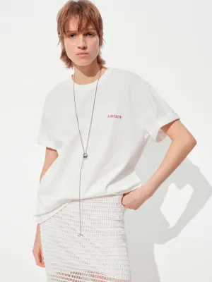 Back Fruit Pattern T-shirt Fresh Outfit Style