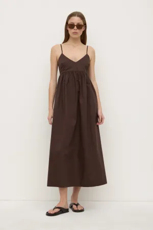 SmoothZipper Bronte Poplin Midi Dress