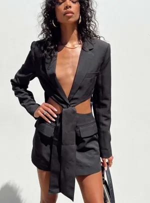 La Confidential Mini Dress Onyx Club Beat