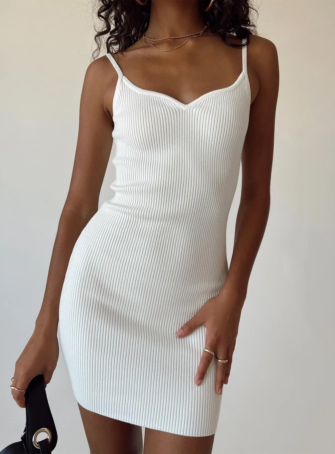 Pack Quick Breton Mini Dress White