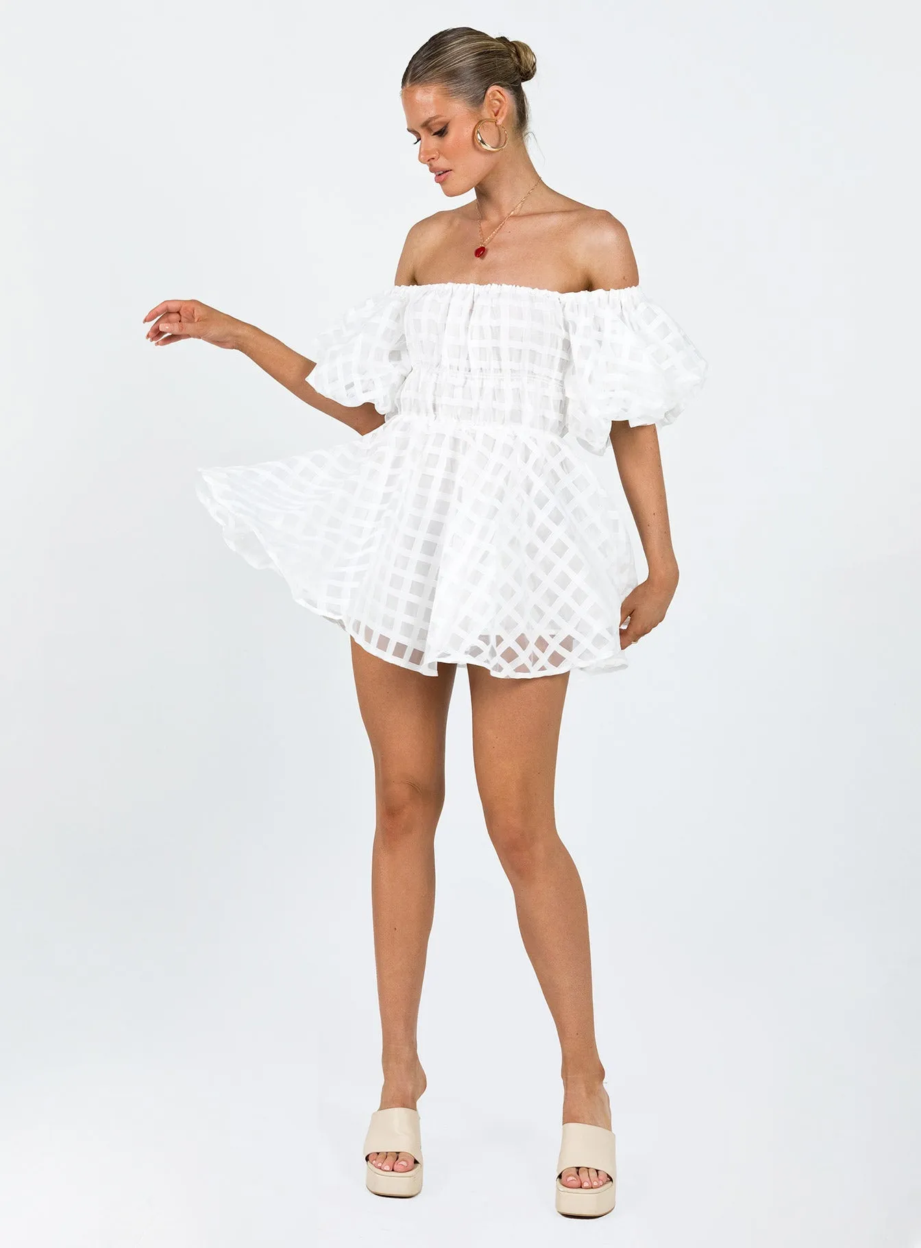 Pascali Mini Dress White Sexy Soul