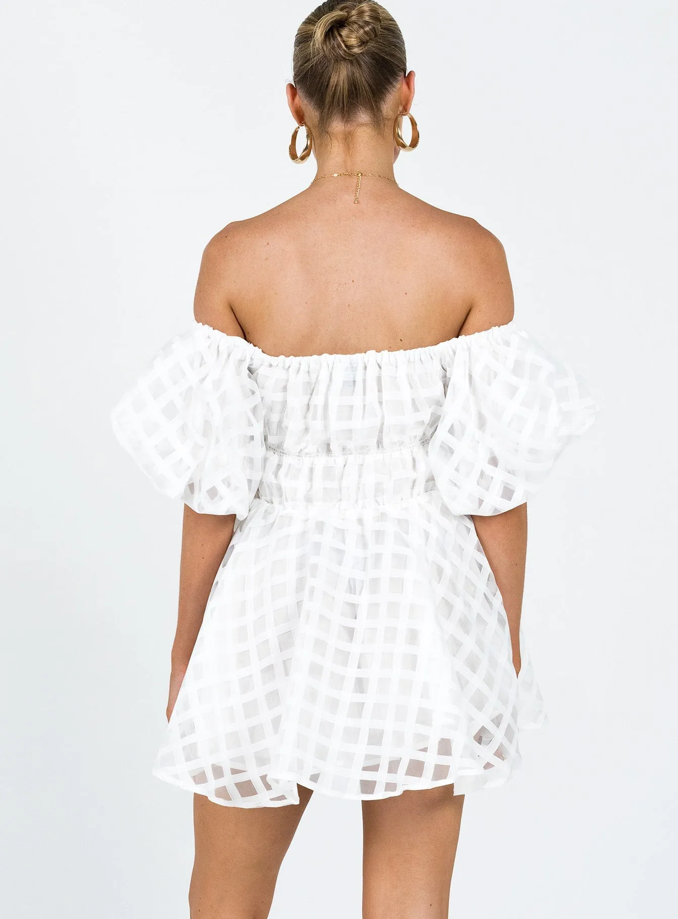 Pascali Mini Dress White Trend Ride Mini dress with bold colors
