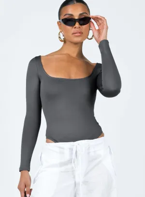 Wedding Versatile Soft Family Ellery Bodysuit Grey