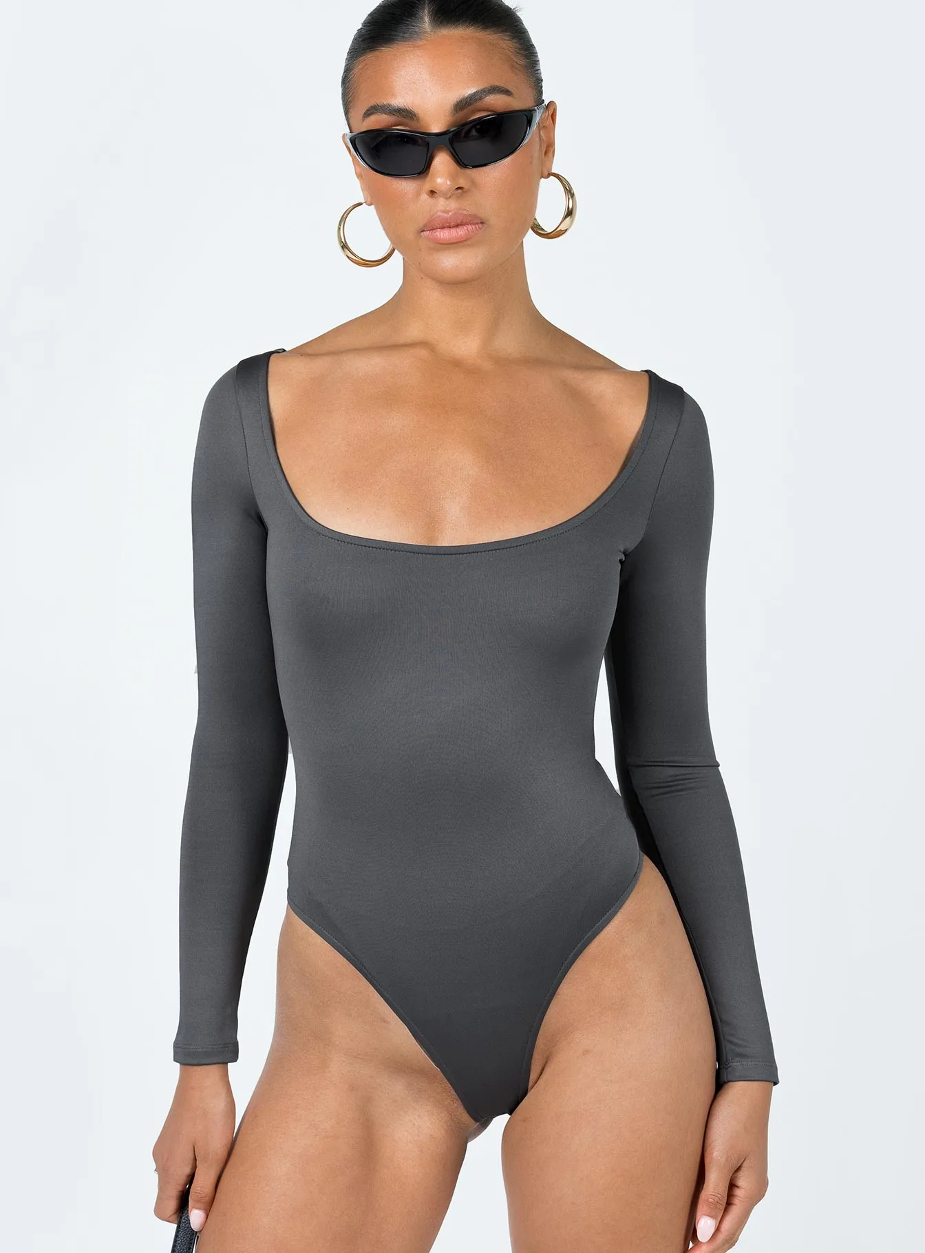 Dinner Comfy Daily Model Ellery Bodysuit Grey