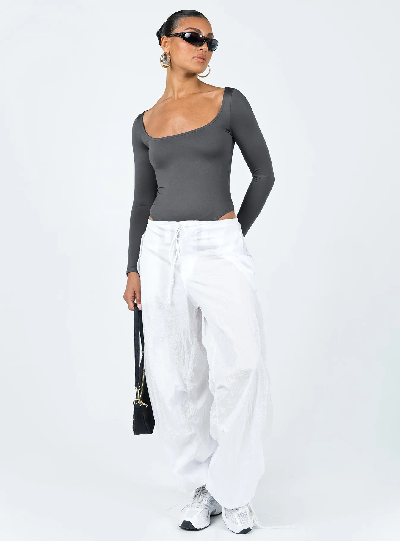 Ellery Bodysuit Grey Loose Classic