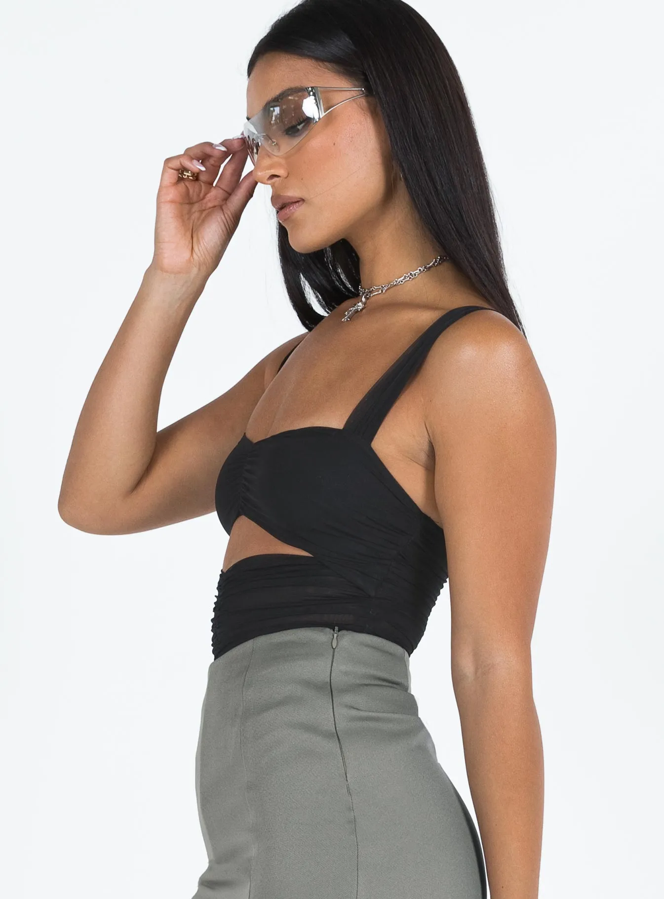 Kalmia Bodysuit Black Neutral Sporty