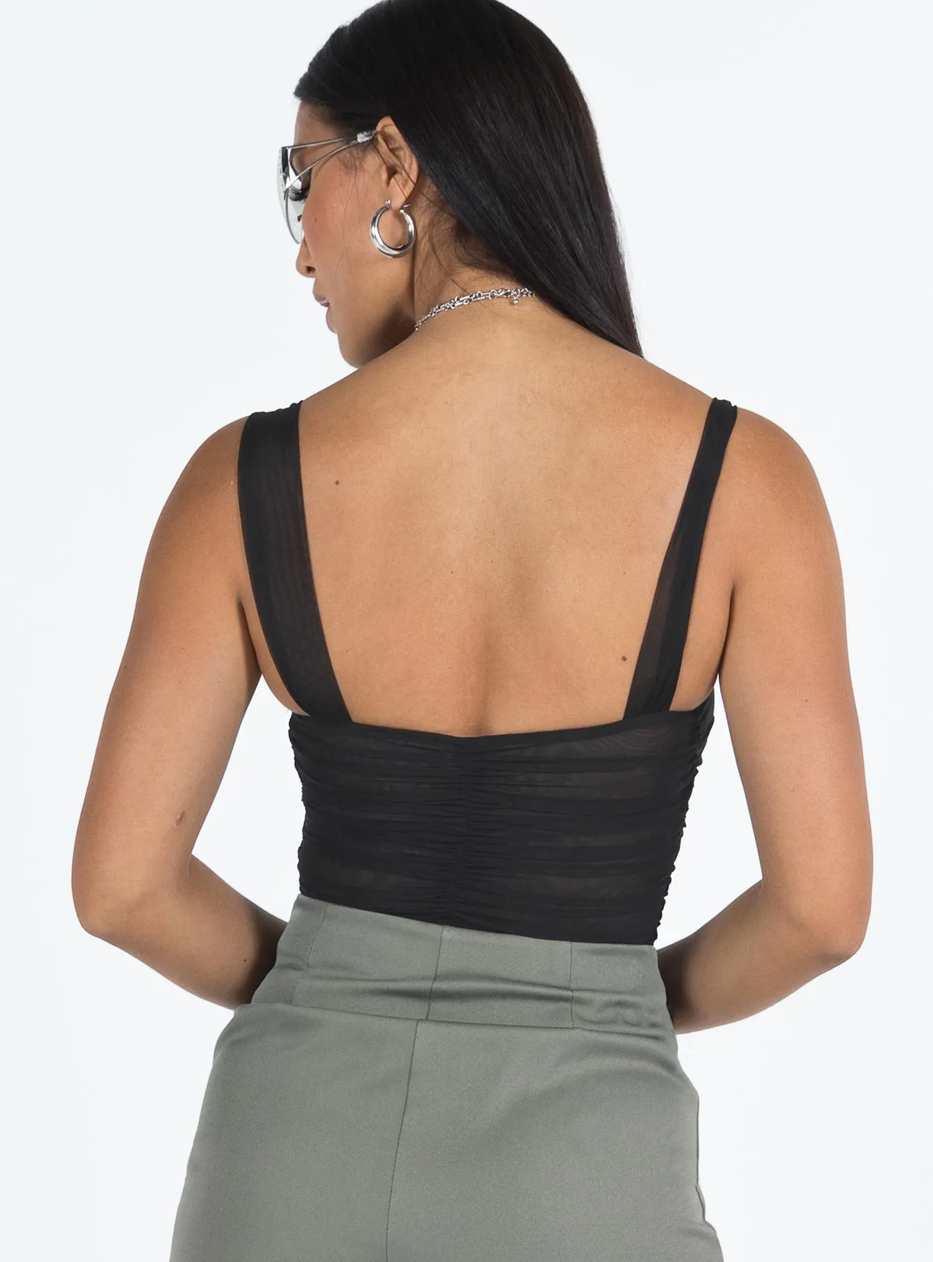 Breathable Men Training Girl Kalmia Bodysuit Black