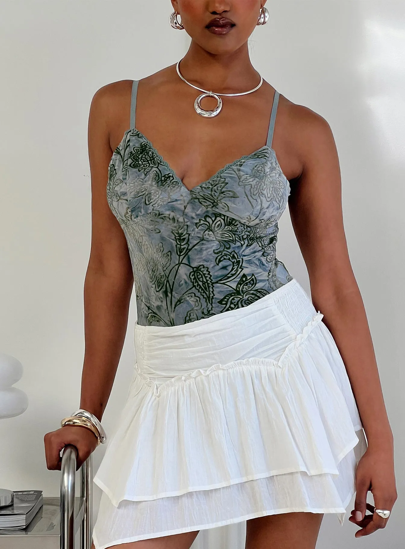 Love Again Bodysuit Blue Cool Singer