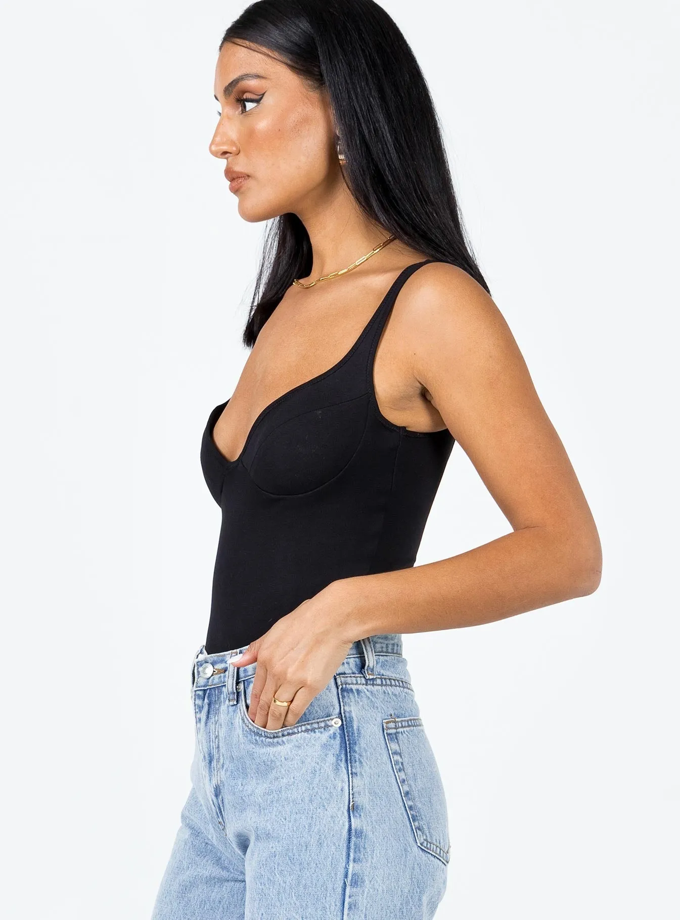 Club Versatile Wilana Bodysuit Black
