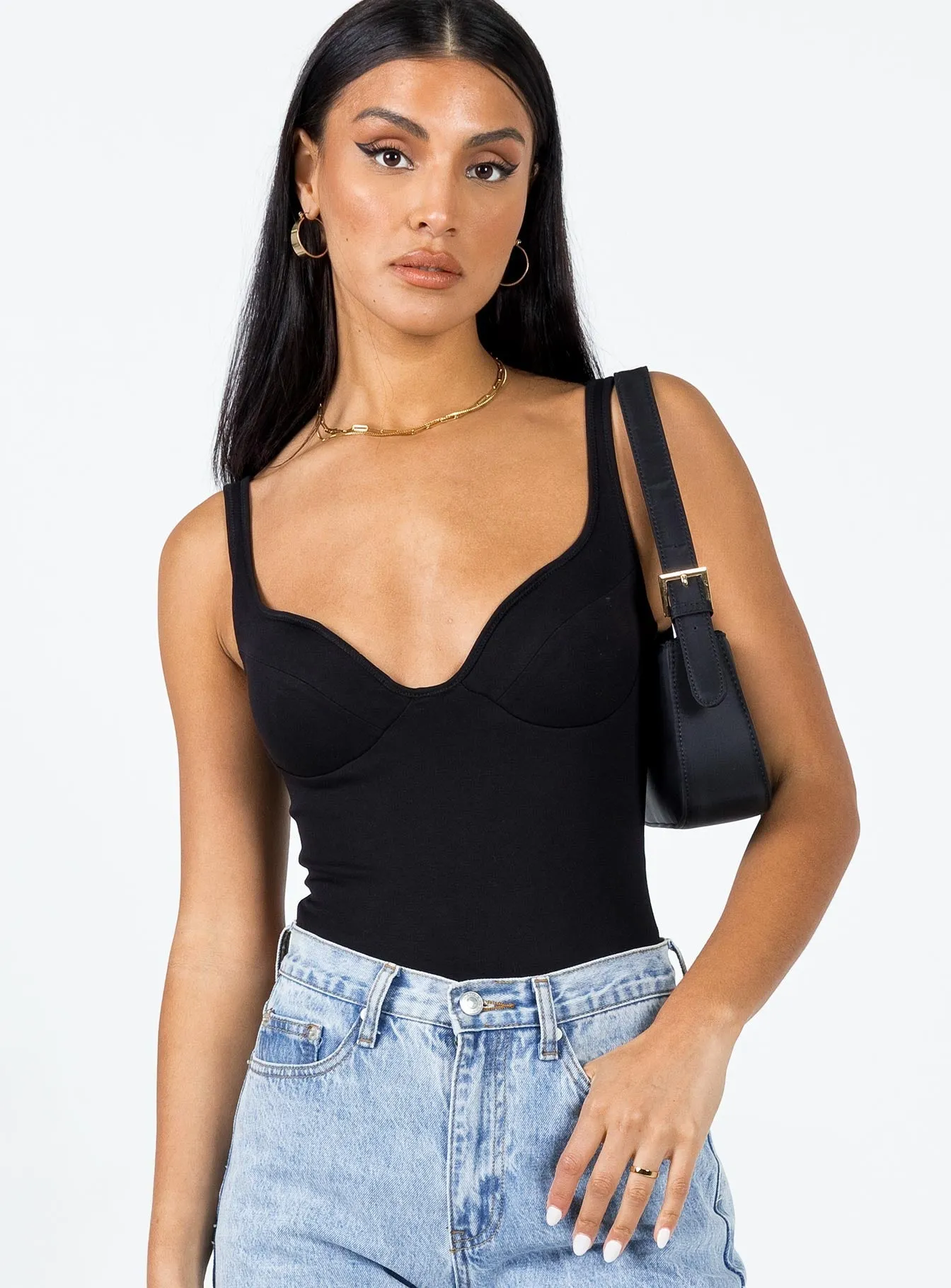 Wilana Bodysuit Black Festival Smart Travel Sport