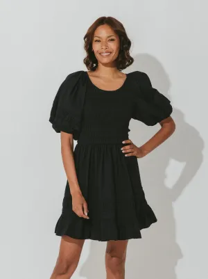 FrictionResistant Stasia Mini Dress - Black