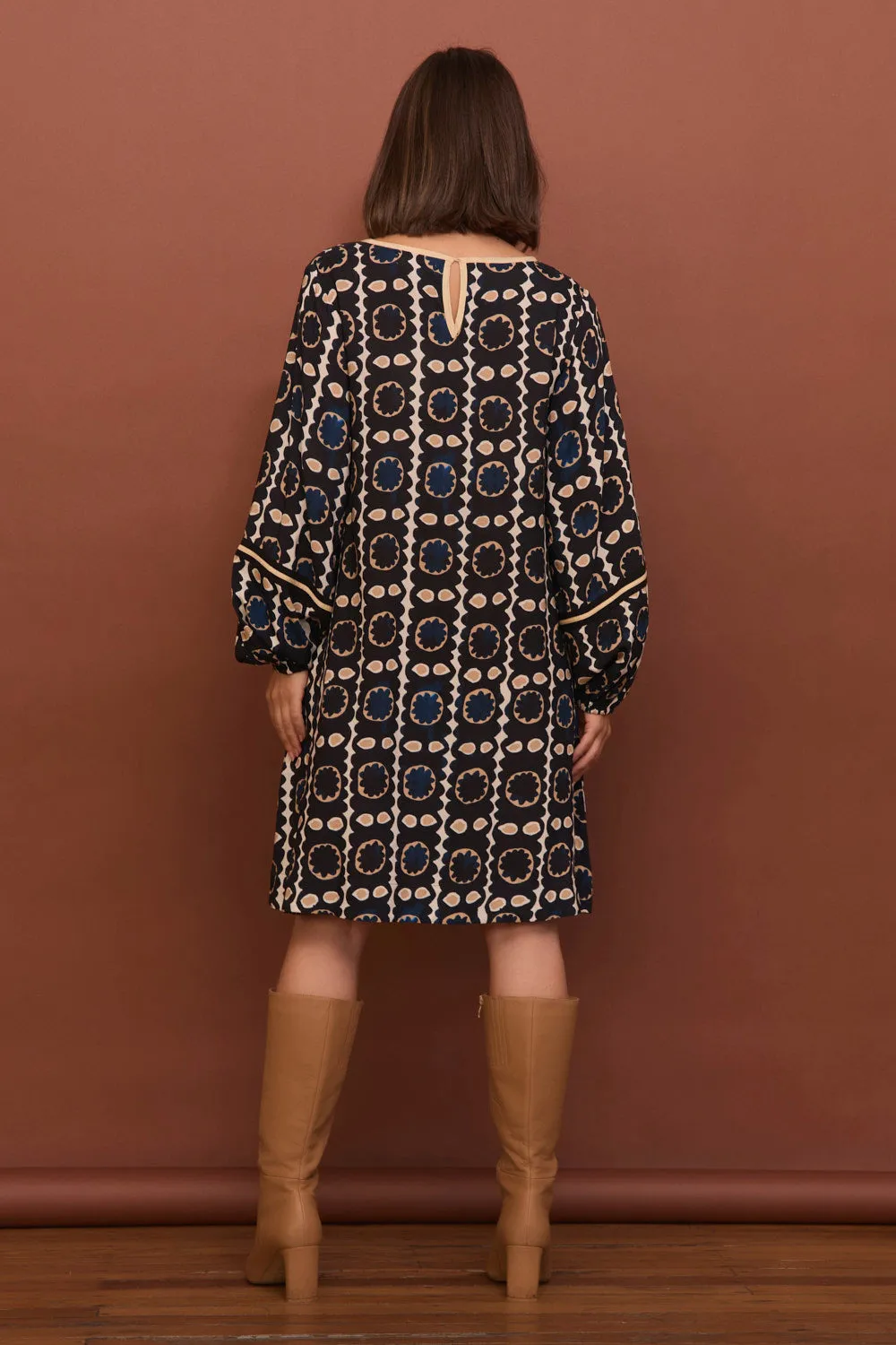 Hazel Short Dress in Athena FourWayStretch OdorControlClothing