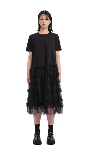 Mesh Layered Dress Romance Air