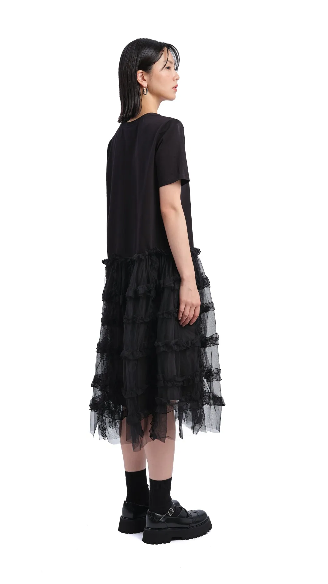 Mesh Layered Dress MultiPocket System Red Flash