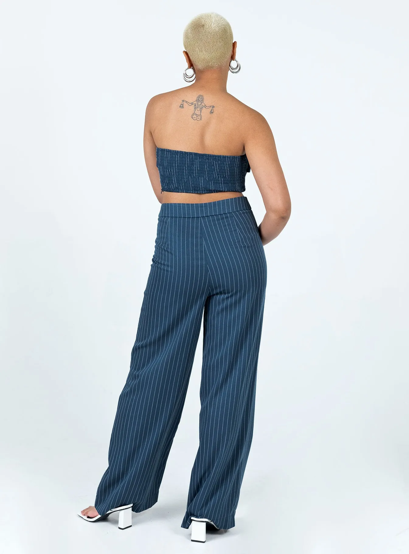 QuickRelease Closure Breathable Knit Fabric Sammie Set Navy