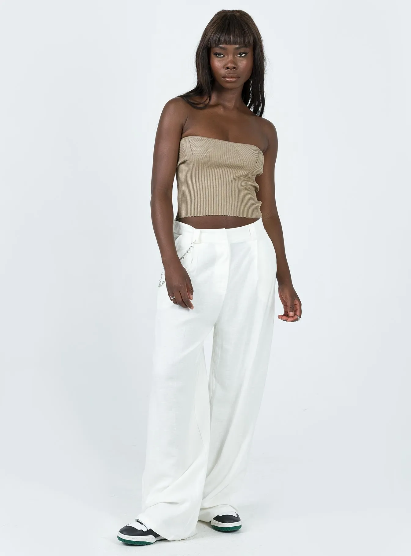 ErgonomicShape summer look Milner Tube Top Beige