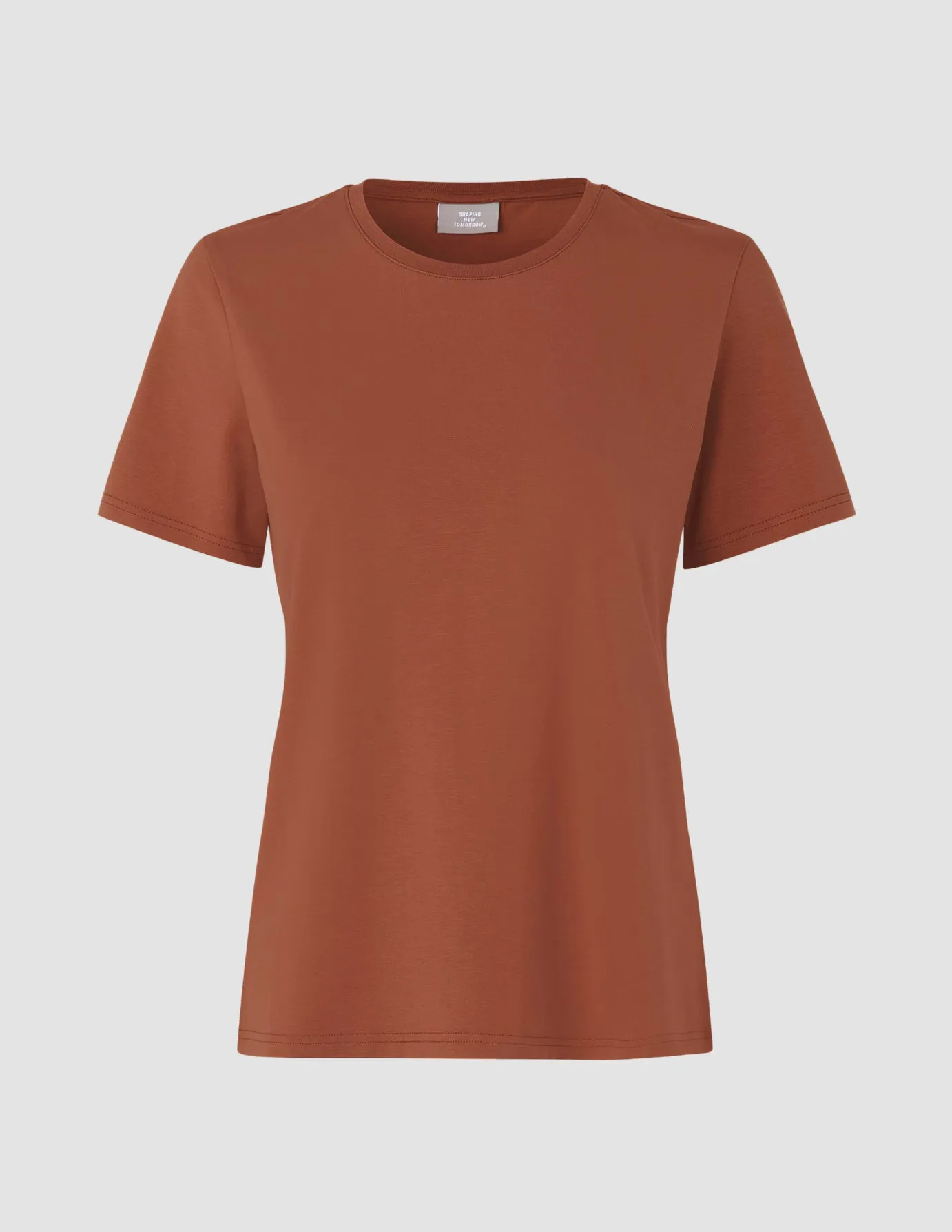Fearless Mode Heat Safe Supima T-shirt White Terracotta