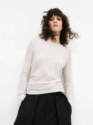Lightweight Side Pleated T-shirt Workout Gear