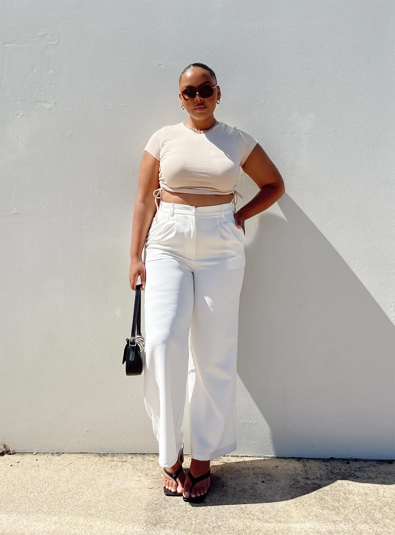 Holiday Style Evant Tee Cream Curve