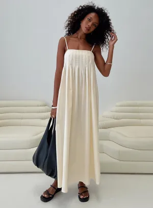 Tower View Frankye Maxi Dress Cream