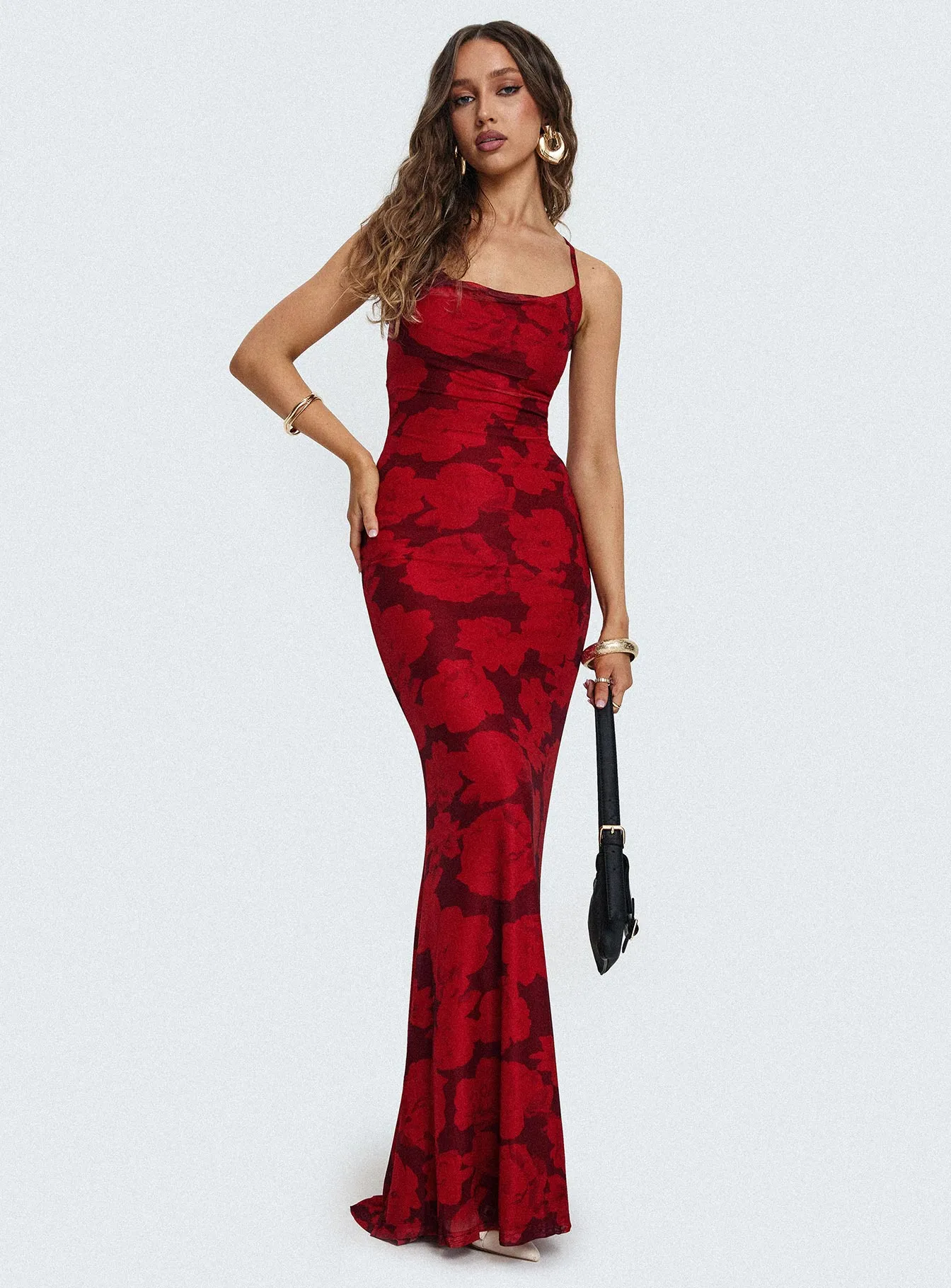 Rosarie Maxi Dress Multi Nordic Fresh feminine grace