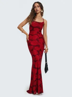 Rosarie Maxi Dress Multi Nordic Fresh feminine grace