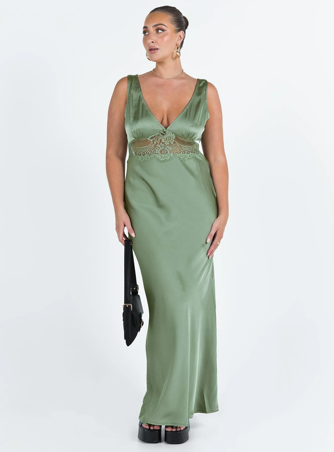 Star Sky Madon Maxi Dress Sage
