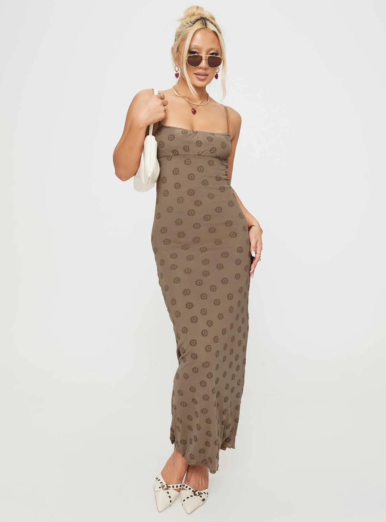 Fresh Air Chic Mood Darsih Maxi Dress Light Brown