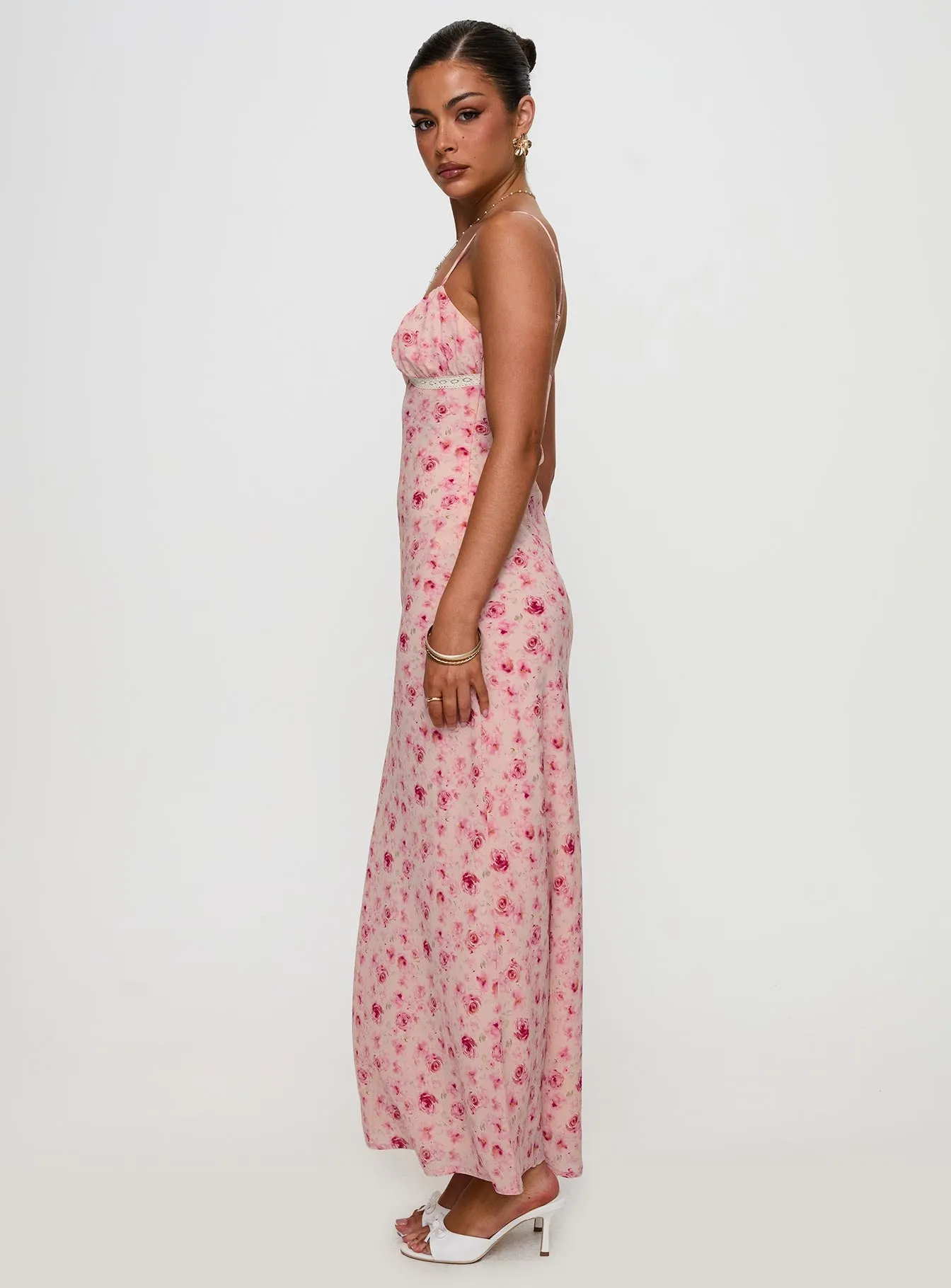 Sea Breeze Flower Fields Maxi Dress Multi Floral