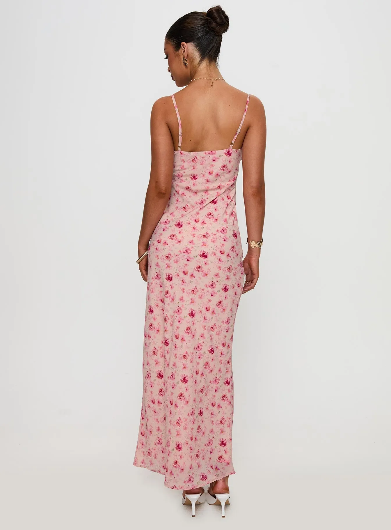 Emerald Pop Flower Fields Maxi Dress Multi Floral