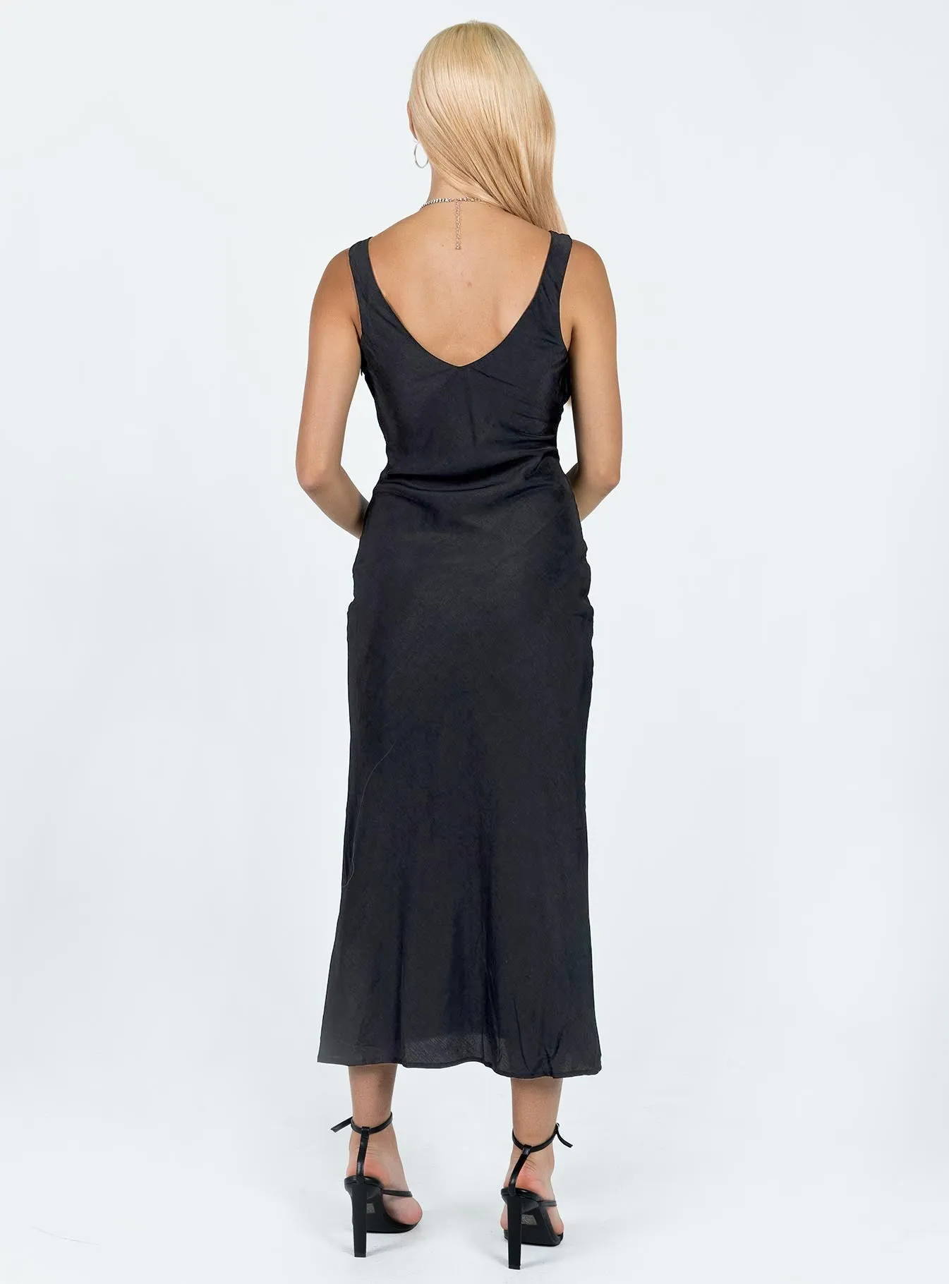 Floral Mood Hannelle Maxi Dress Black