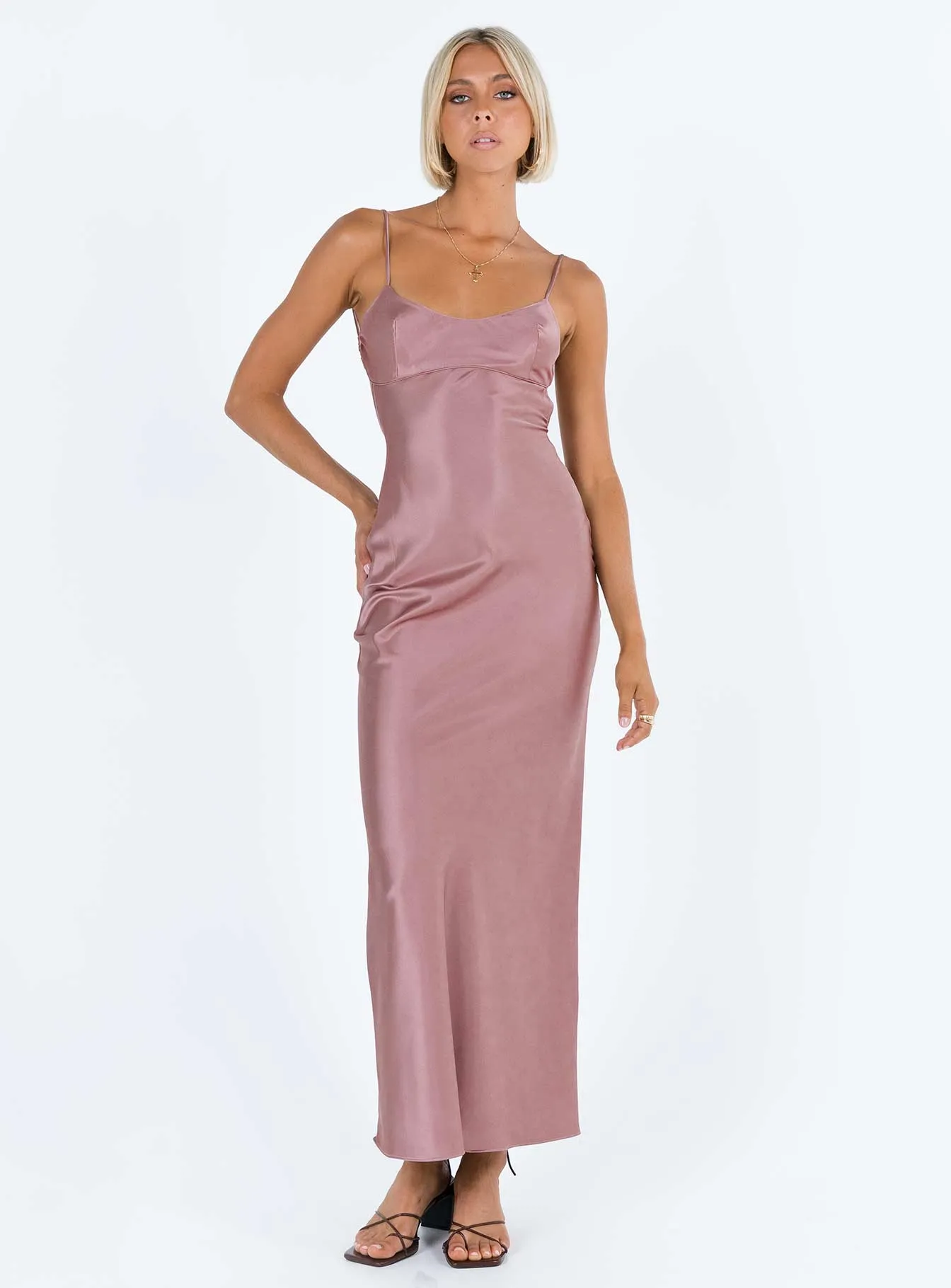 Long Nights Maxi Dress Purple Day-to-evening wear