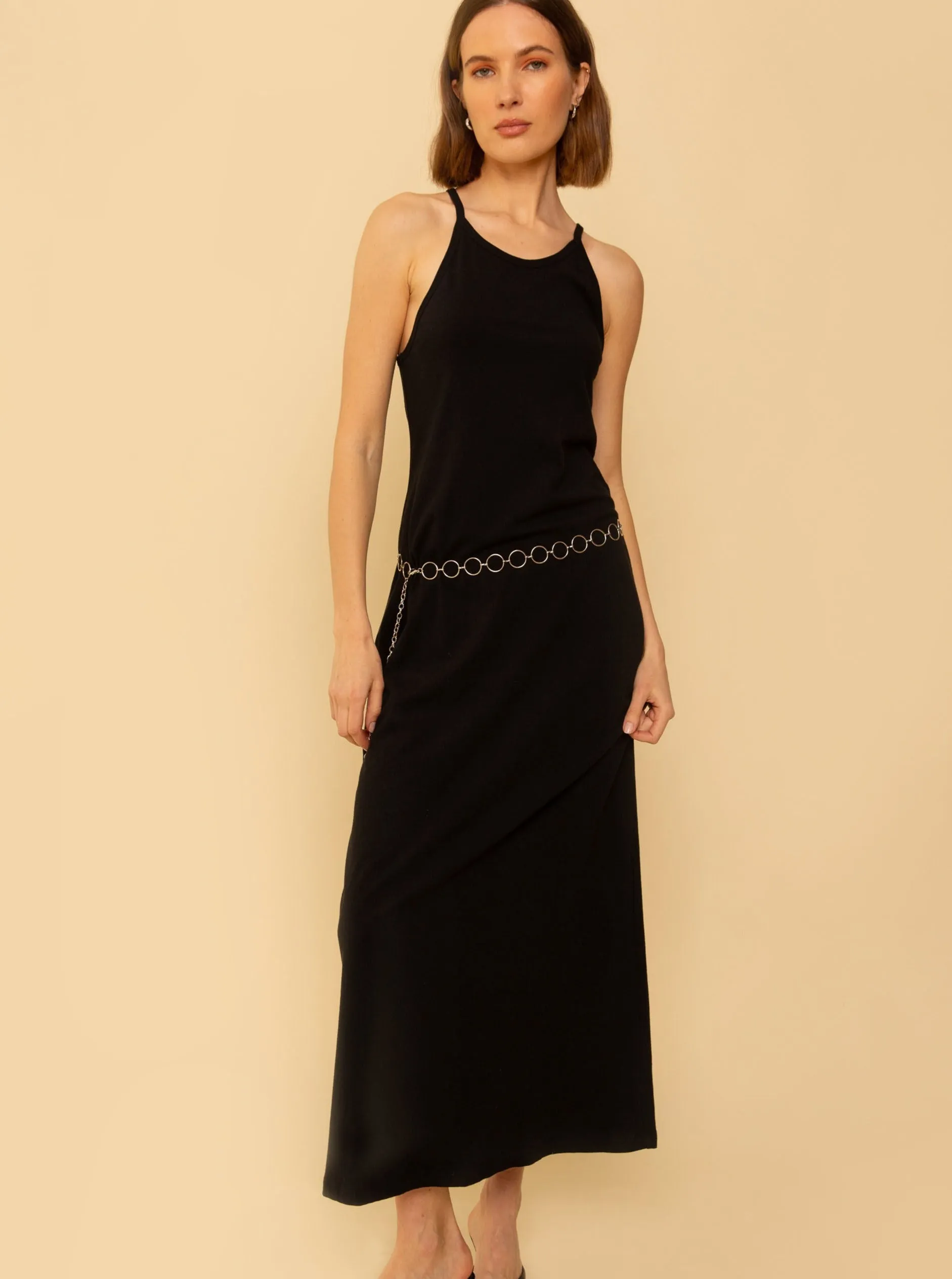 Blake Dress - Black Windproof Fabric Craft Soul