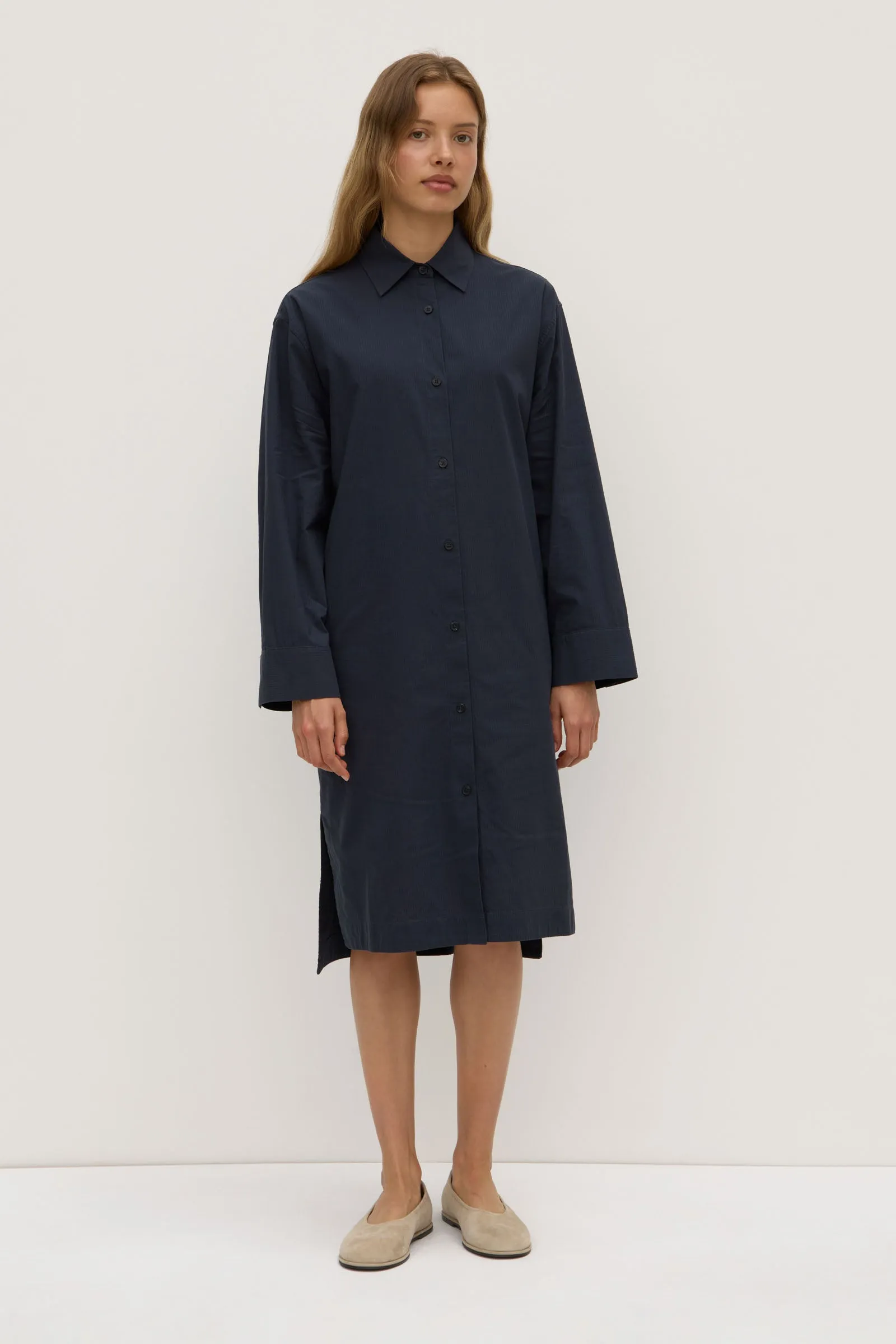 QuickRelease Fasteners Cloud Core Tammy Shirt Dress