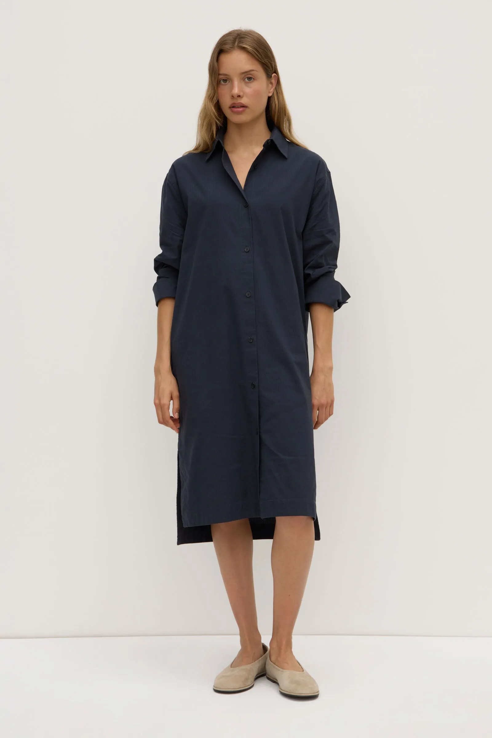 Tammy Shirt Dress SweatAbsorbentLining