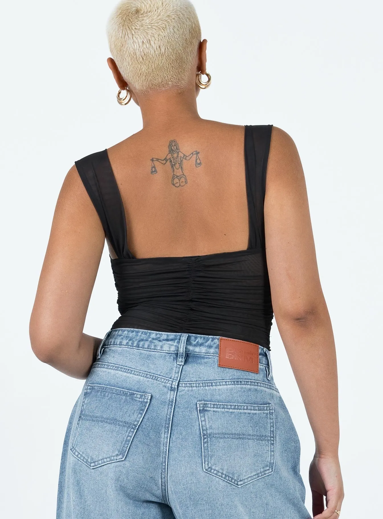 Grandis Bodysuit Black Elegant Sport Sporty Home