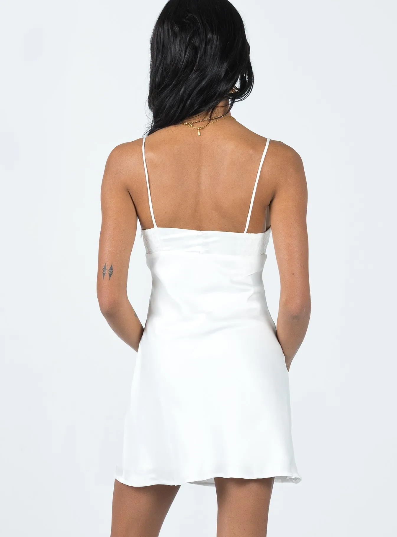 Trend Light Kaylah Mini Dress White