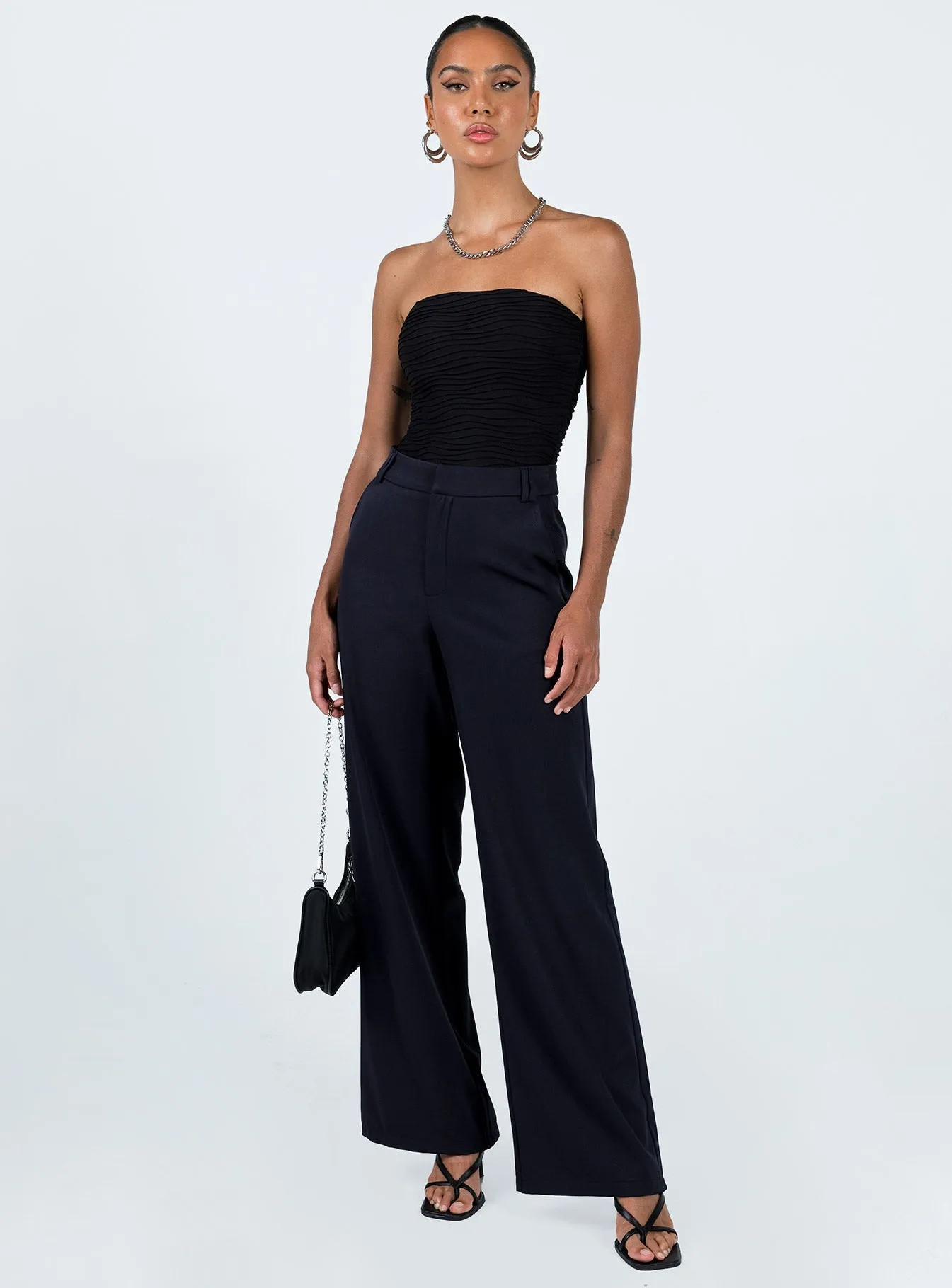 Picnic Music Makena Strapless Bodysuit Black