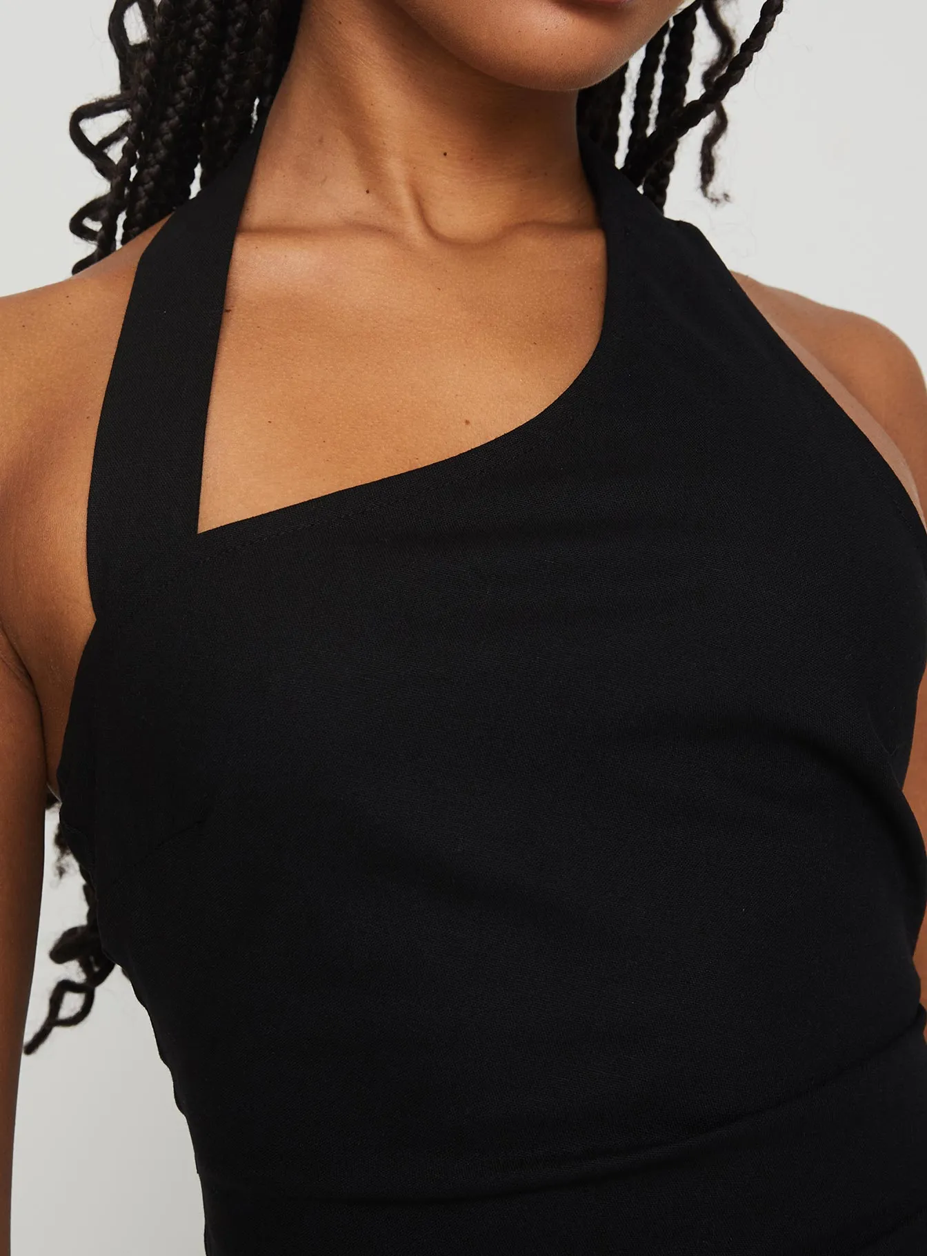 Kumasi Mini Dress Black Comfortable fit mini