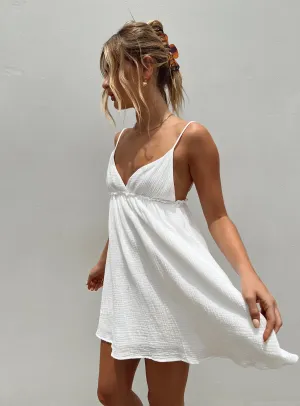 Shoot Ready Panonia Mini Dress White