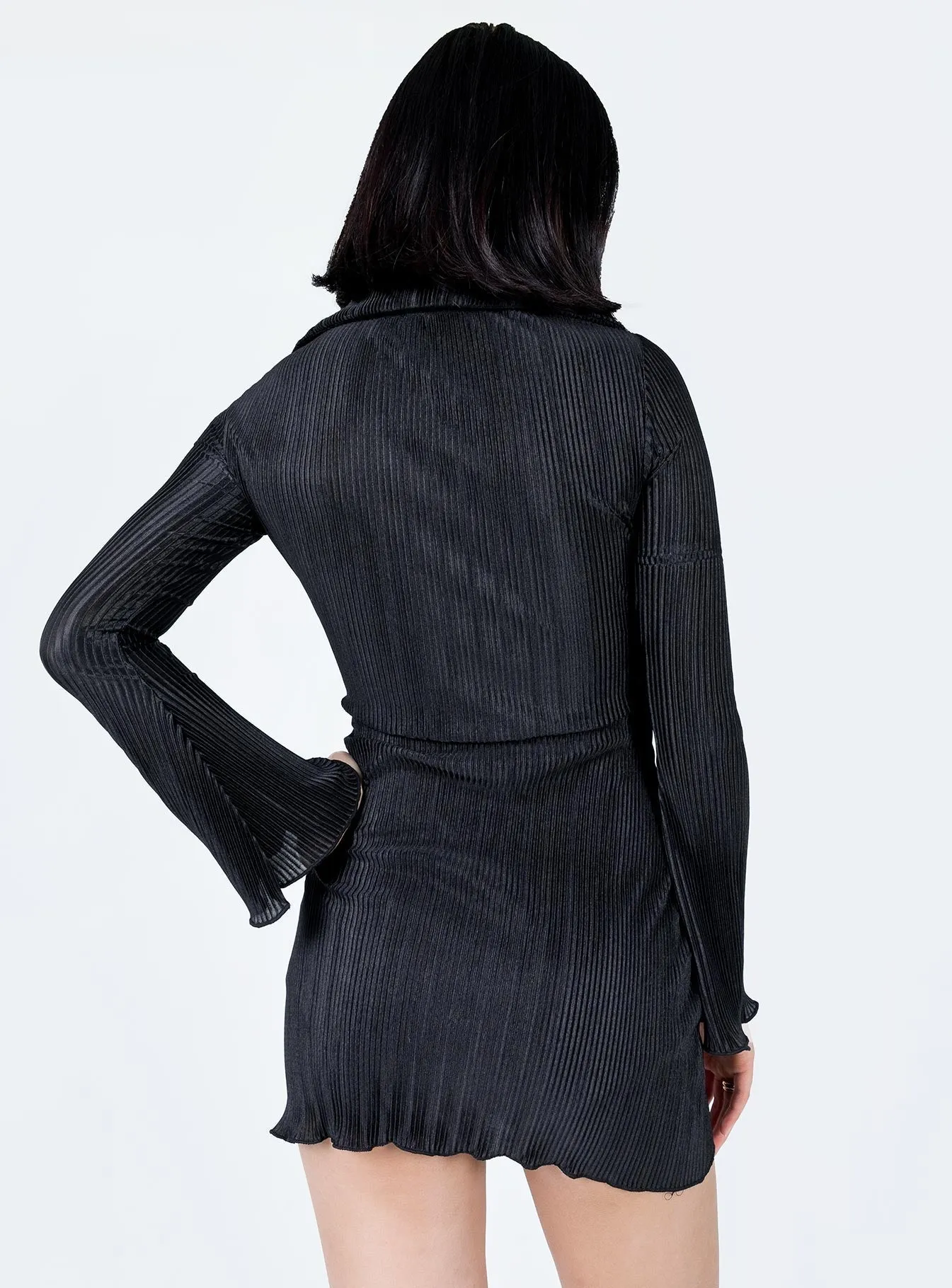 Casual Look Fashion Rebel Danyon Mini Dress Black