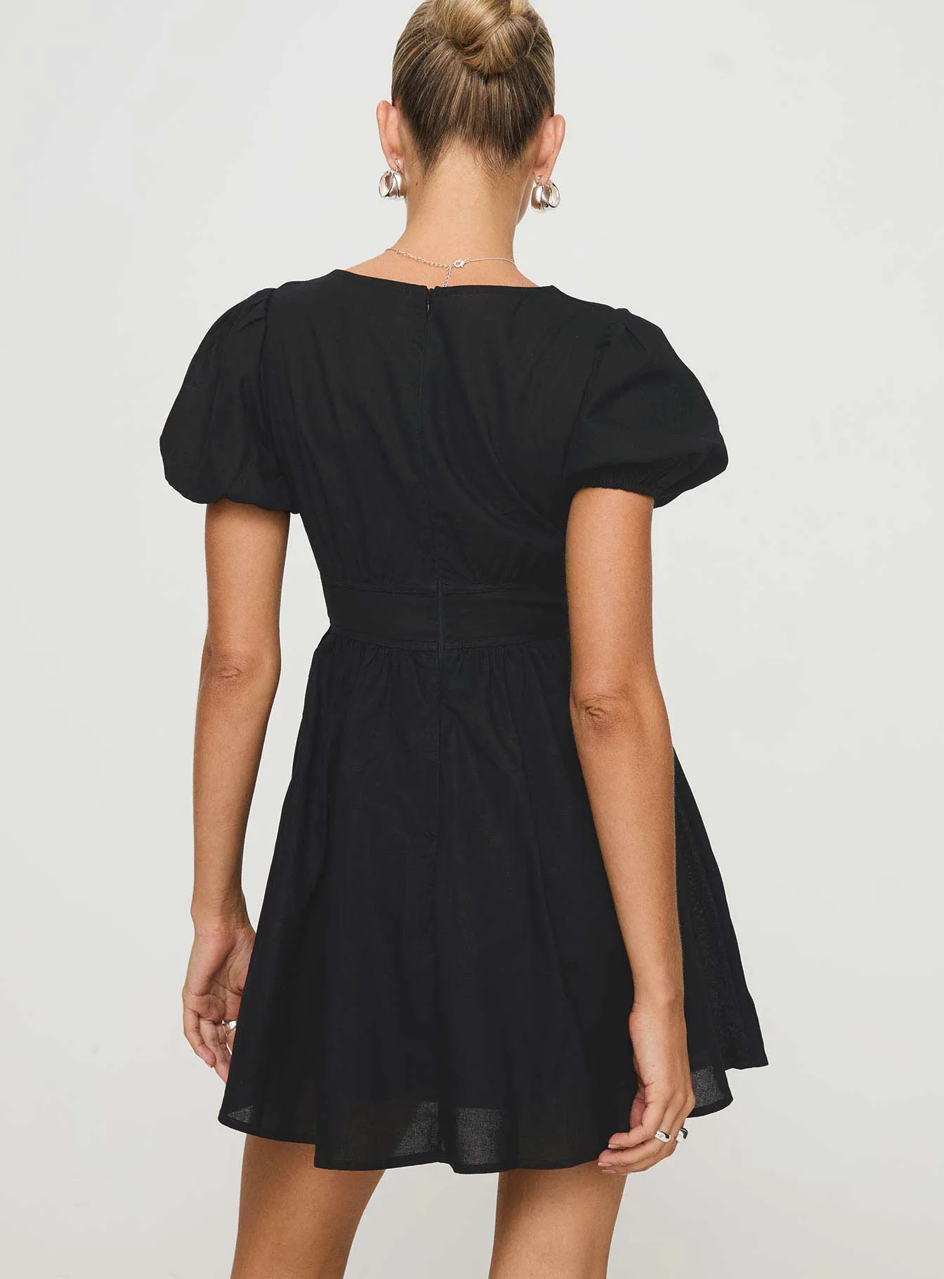 Raleigh Mini Dress Black Fun Mode Comfort Wear