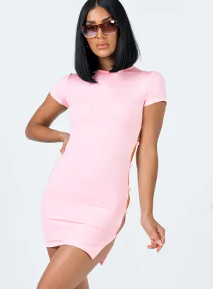 Brentwood Mini Dress Pink Simple yet chic mini