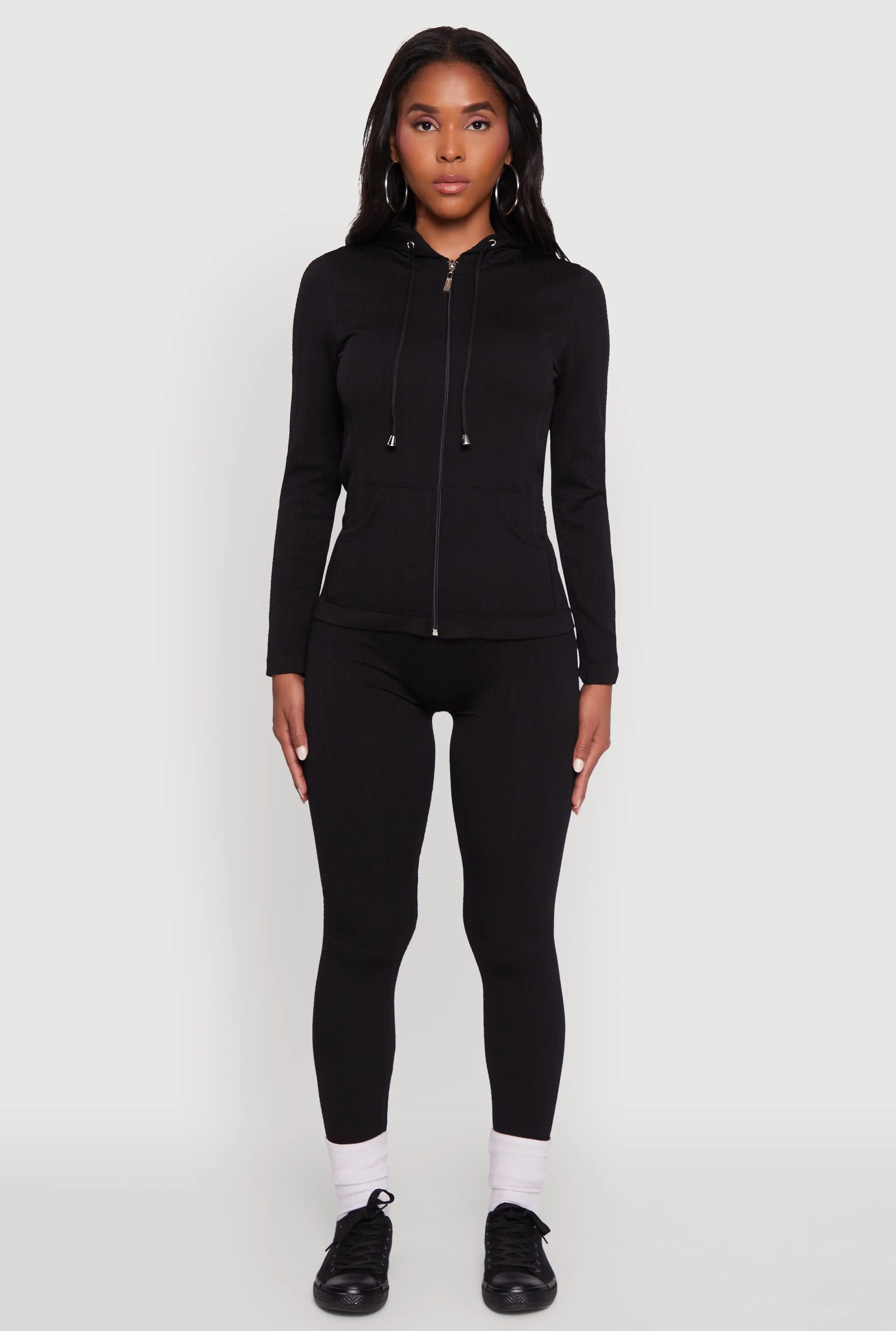Seamless Textured Knit High Waisted Leggings Body Shaping Fitness Training Urban Casual