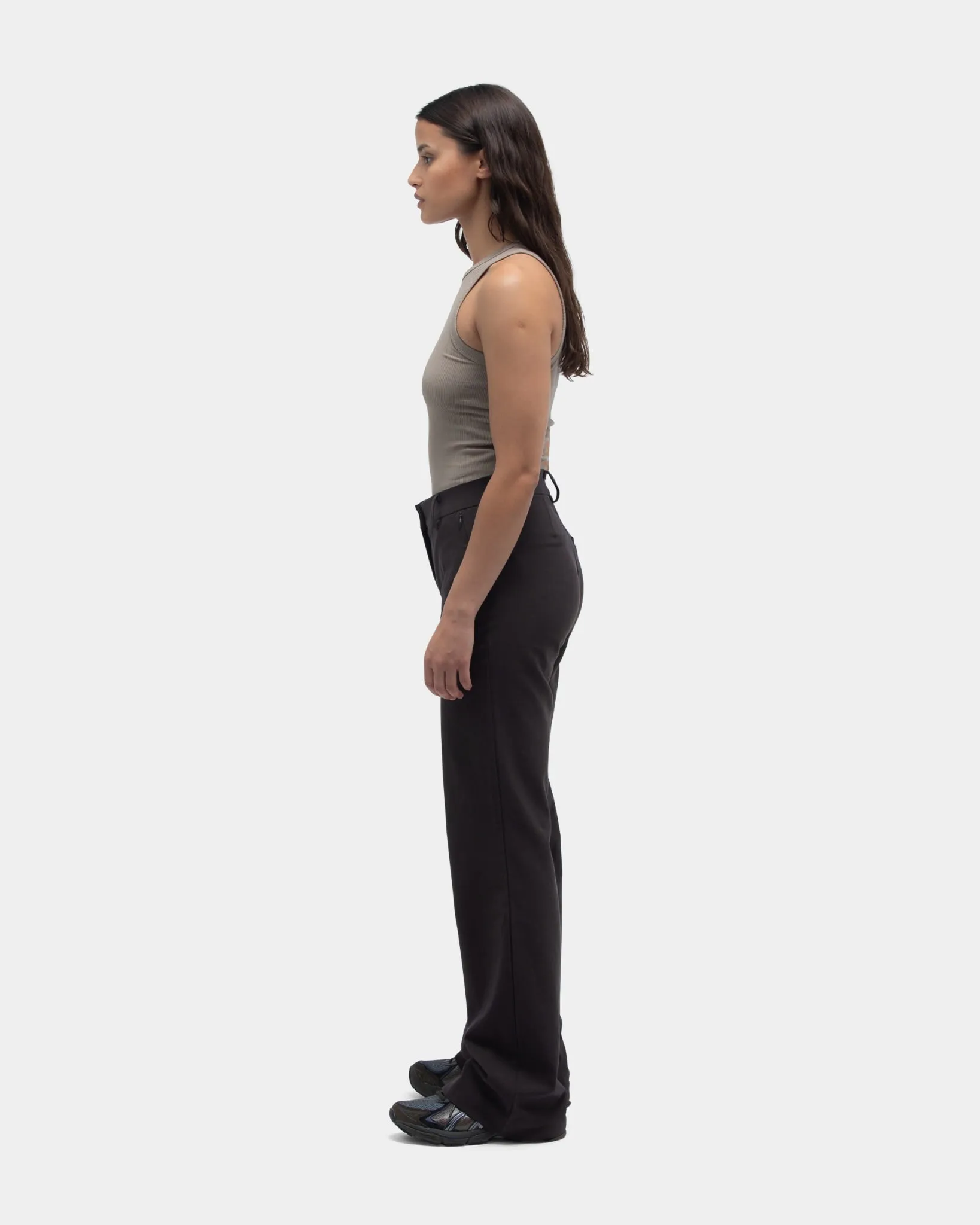 Lightweight Performance manned Tank Top, Women - Mocha Flood - resistant holders