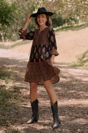 Scout Tiered Dress in Kashmir AntiStaticTechnology