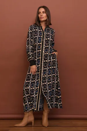 Soft Rebellion Ball Night Gracie Collared Dress in Athena