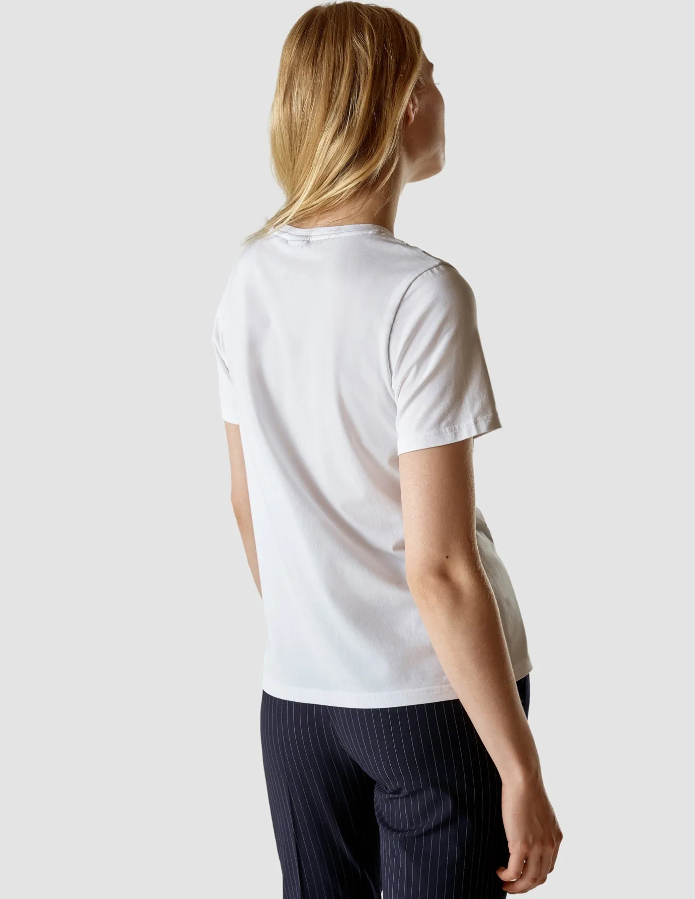 Suede Mood Supima T-shirt White