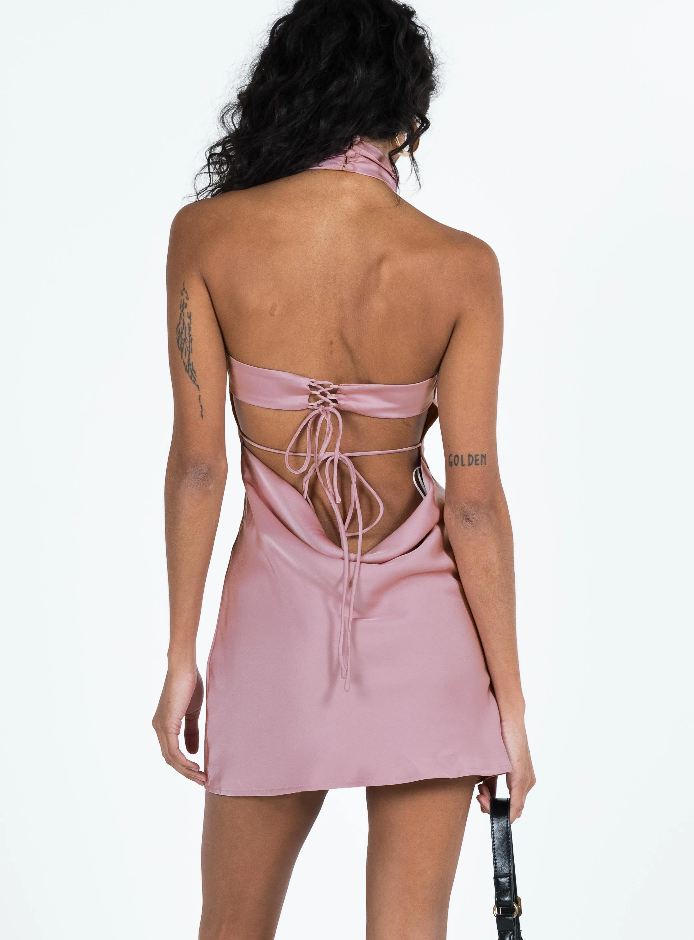 Street Icon Take Me Back Mini Dress Purple